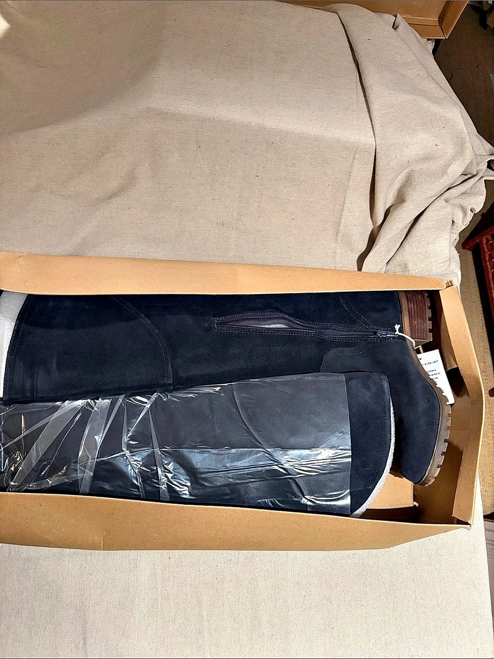 Lucky brand Tall Boots in Blue NWT